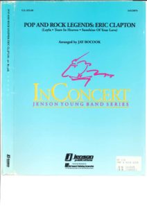 吹奏楽譜「エリッククラプトン伝説」