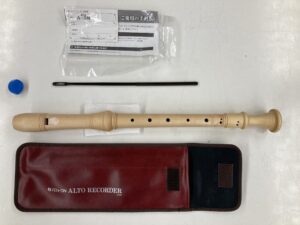 リコーダー(木製アルトリコーダー)ゼンオン <コンソート> A-3M(無着色モデル)