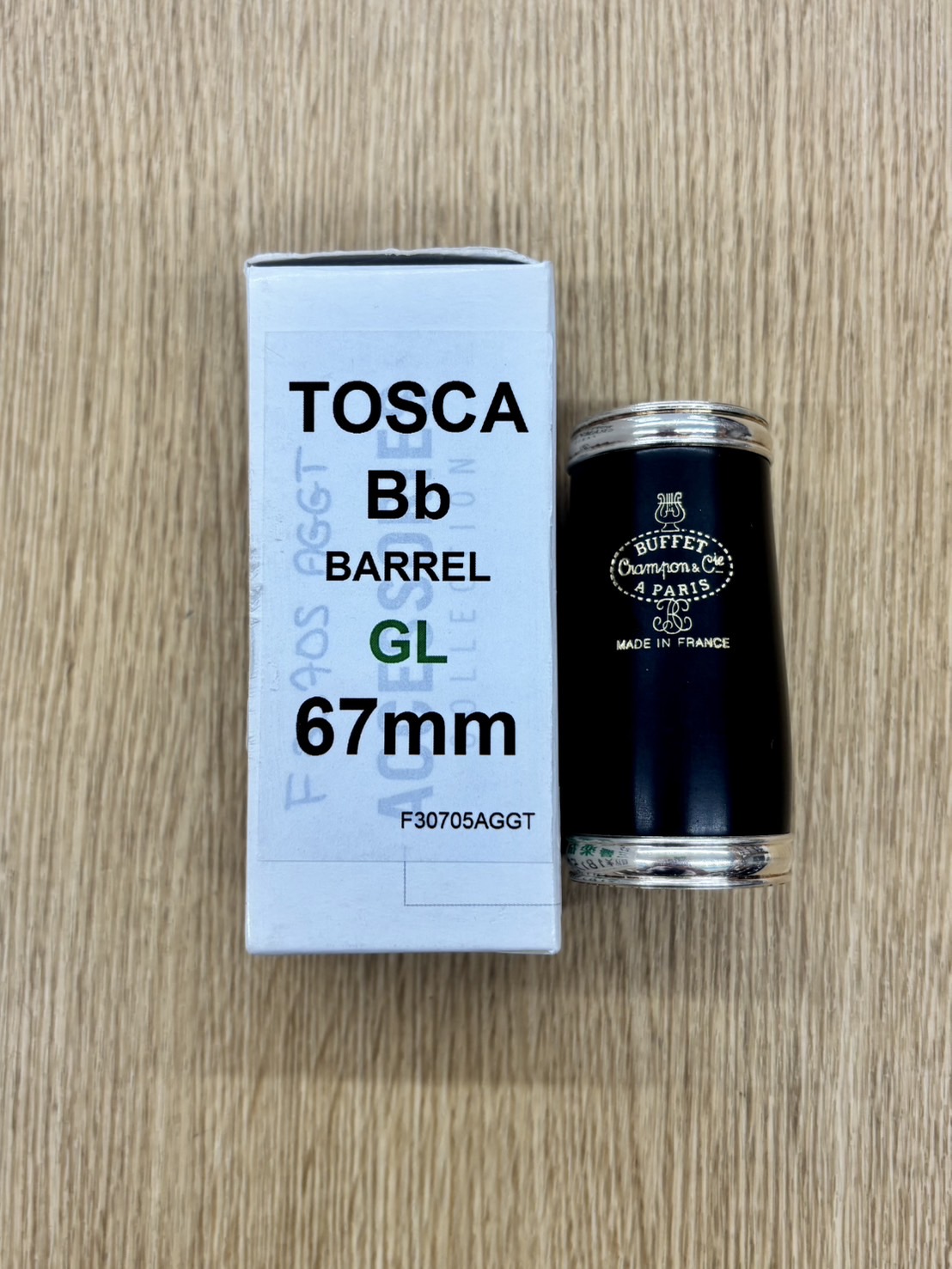 Bbクラリネット バレル TOSCA GL 67mm